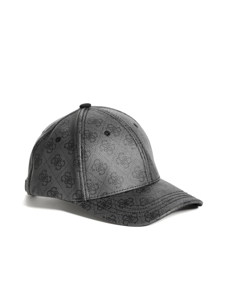 Black Men's Guess Salameda Baseball Hats | 3684102-CU