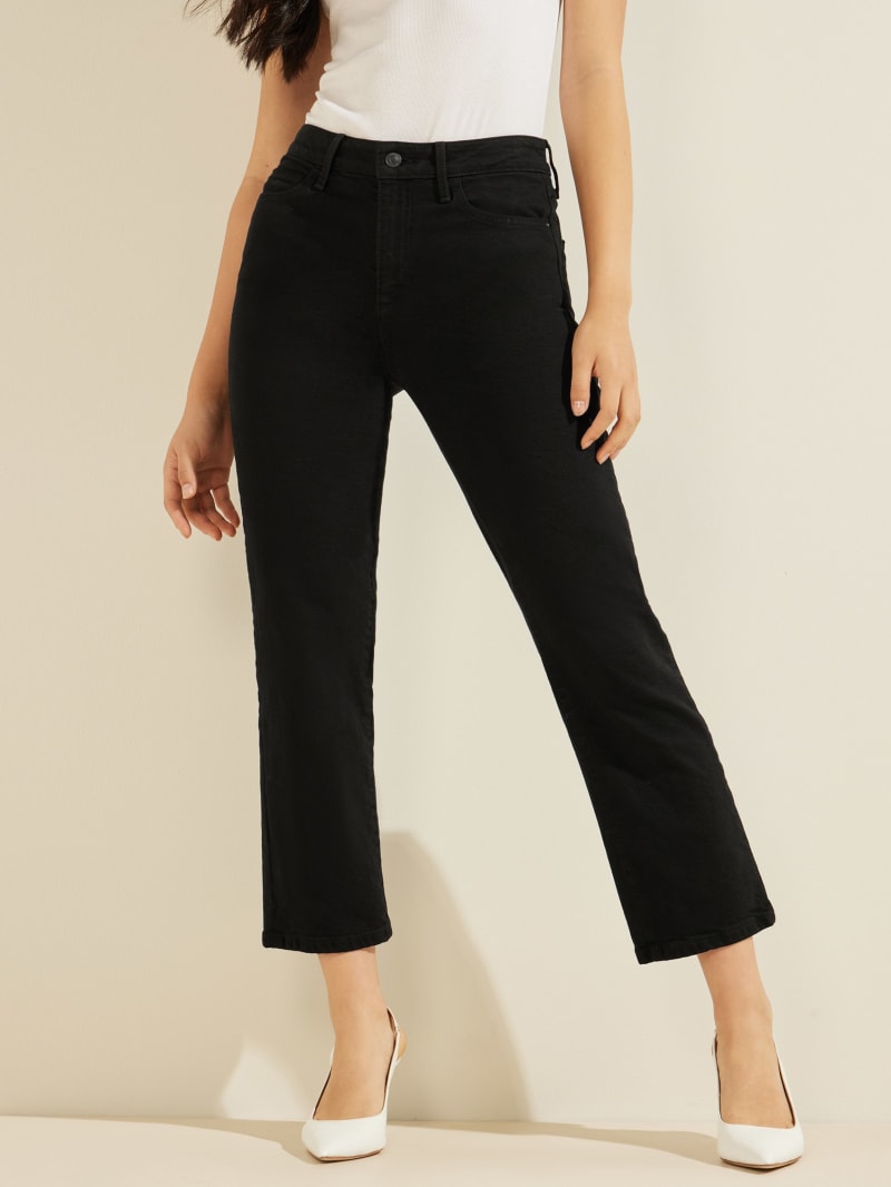 Black Women's Guess 1981 Straight Pants | 5263809-IR