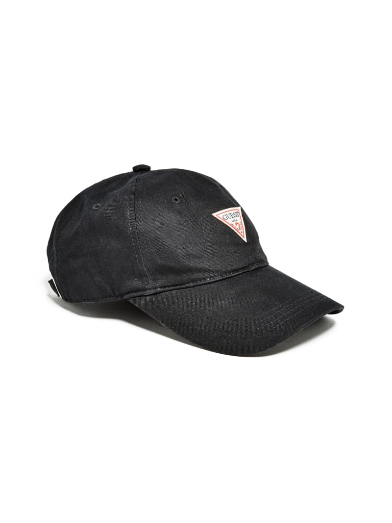 Black Women's Guess Logo Baseball Hats | 8350972-KP