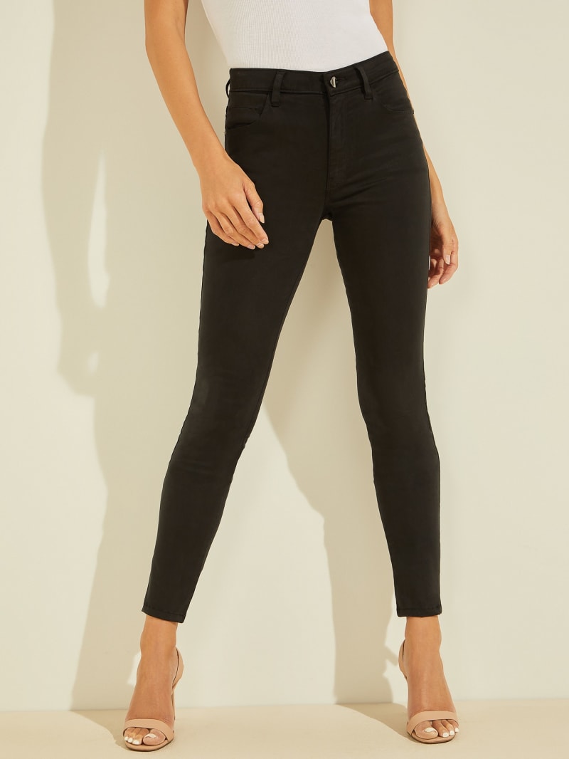 Black Women's Guess Pastel Sexy Curve Skinny Pants | 8710652-CQ