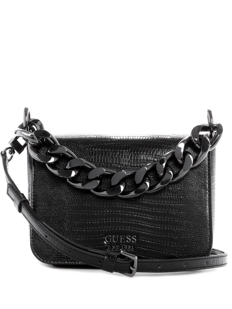 Black Women's Guess Tullia Crossbody Bags | 9834516-HR