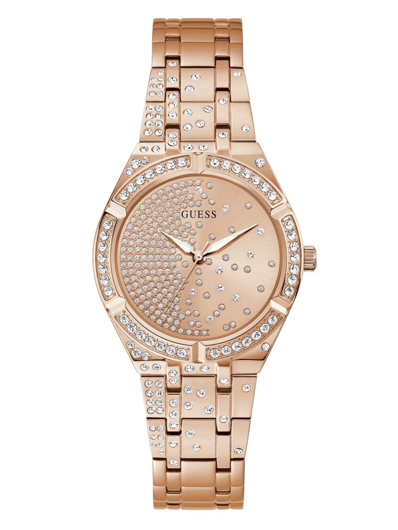 Copper Women's Guess Rose Gold-Tone Analog Watches | 1486259-TH