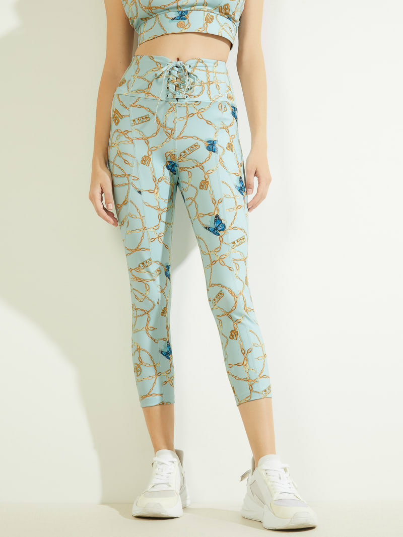 Flower Women's Guess Eco Dollie Leggings Pants | 5174903-NR