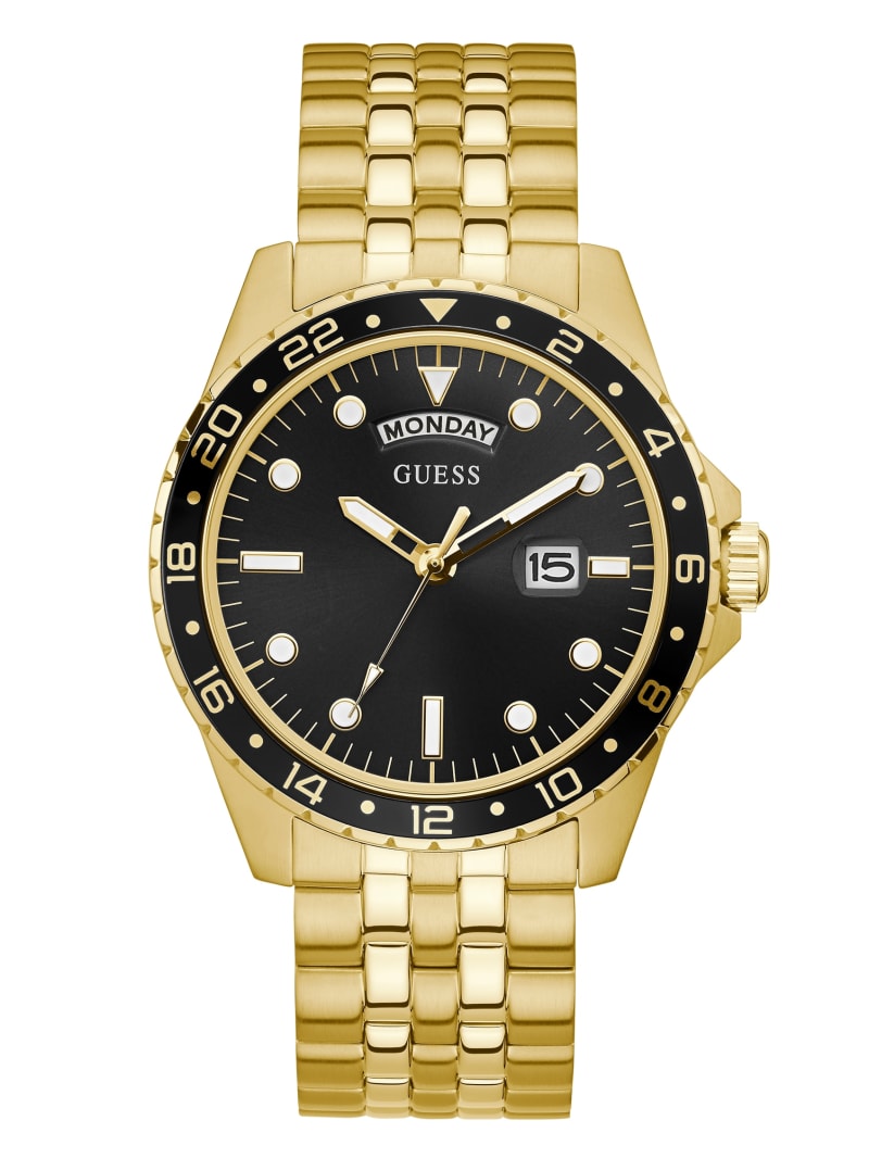 Gold Men's Guess Gold-Tone and Sport Watches | 8937265-JS