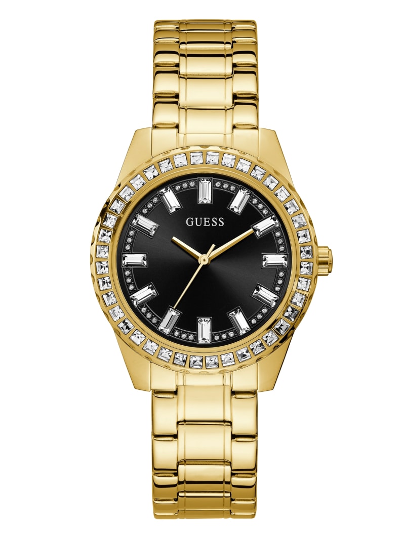 Gold Women's Guess And Gold-Tone Analog Watches | 3467215-OI