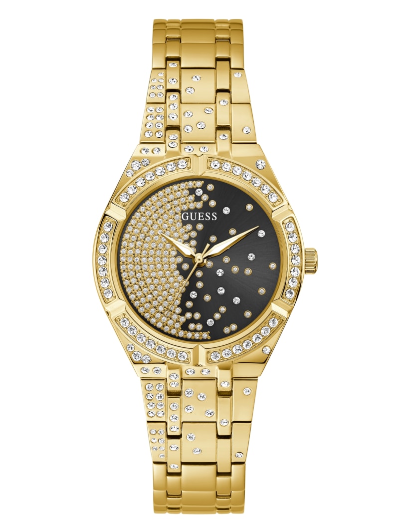 Gold Women's Guess Gold-Tone and Analog Watches | 9137680-LV