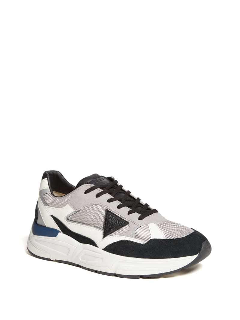 Light Grey Men's Guess Imola Sneakers | 8659041-IK