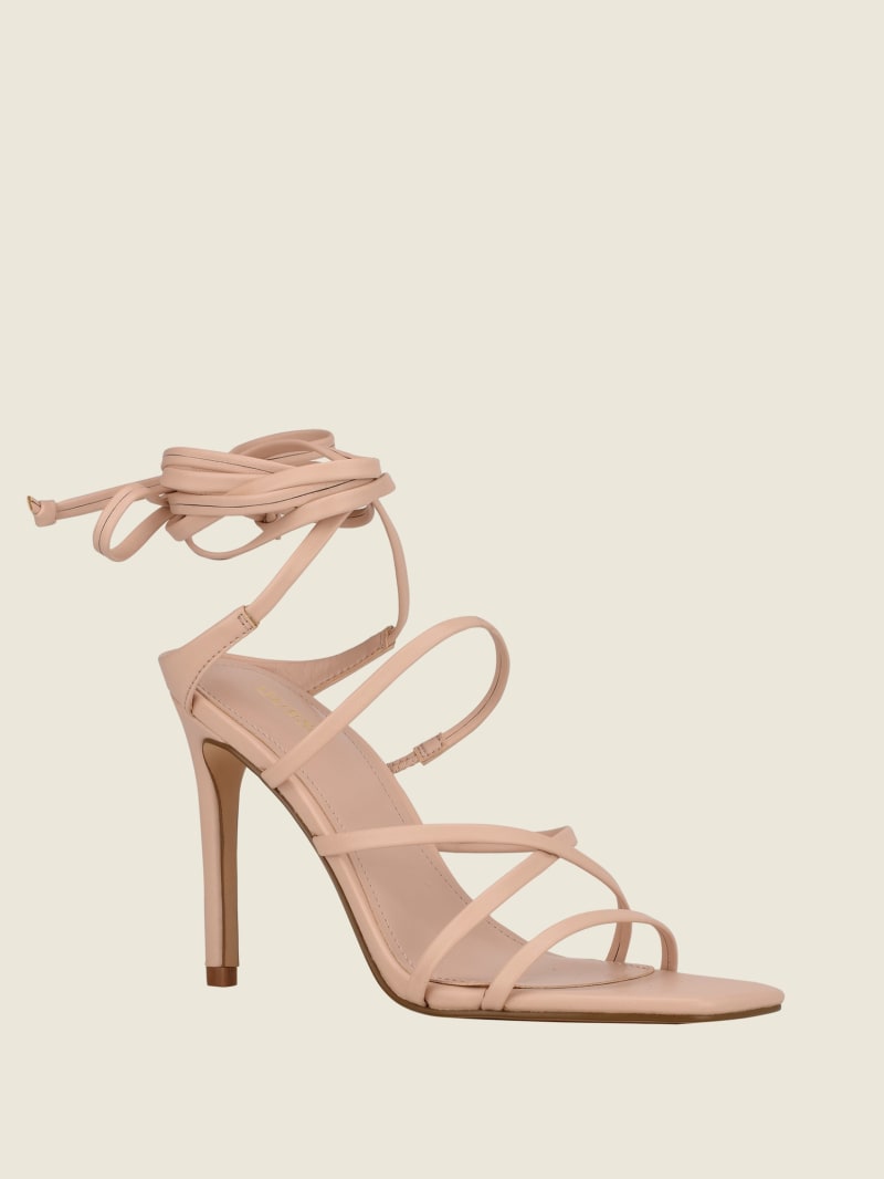 Light Pink Women's Guess Zabyie Heels | 8562174-ST