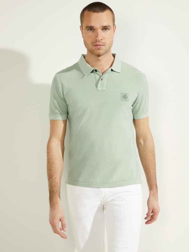 Mint Men's Guess Washed Shirts | 5740162-SY