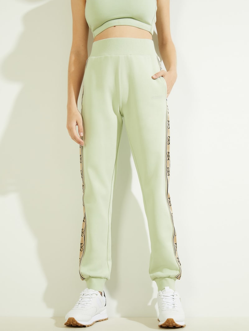 Mint Women's Guess Eco Britney Joggers Pants | 3618504-VT