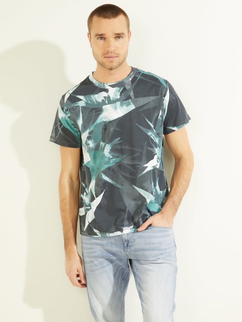 Multicolor Men's Guess Eco Strely Tee T Shirts | 9365408-XP