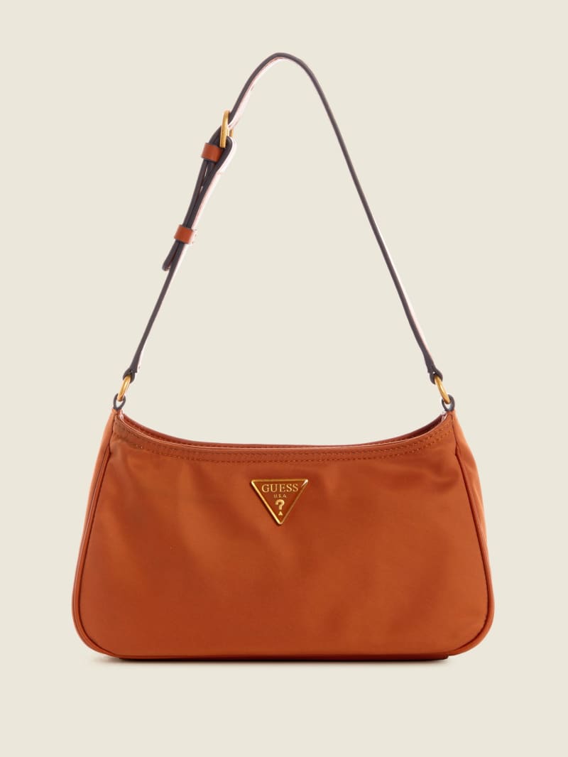 Orange Women's Guess Little Bay Shoulder Bags | 4290817-MF