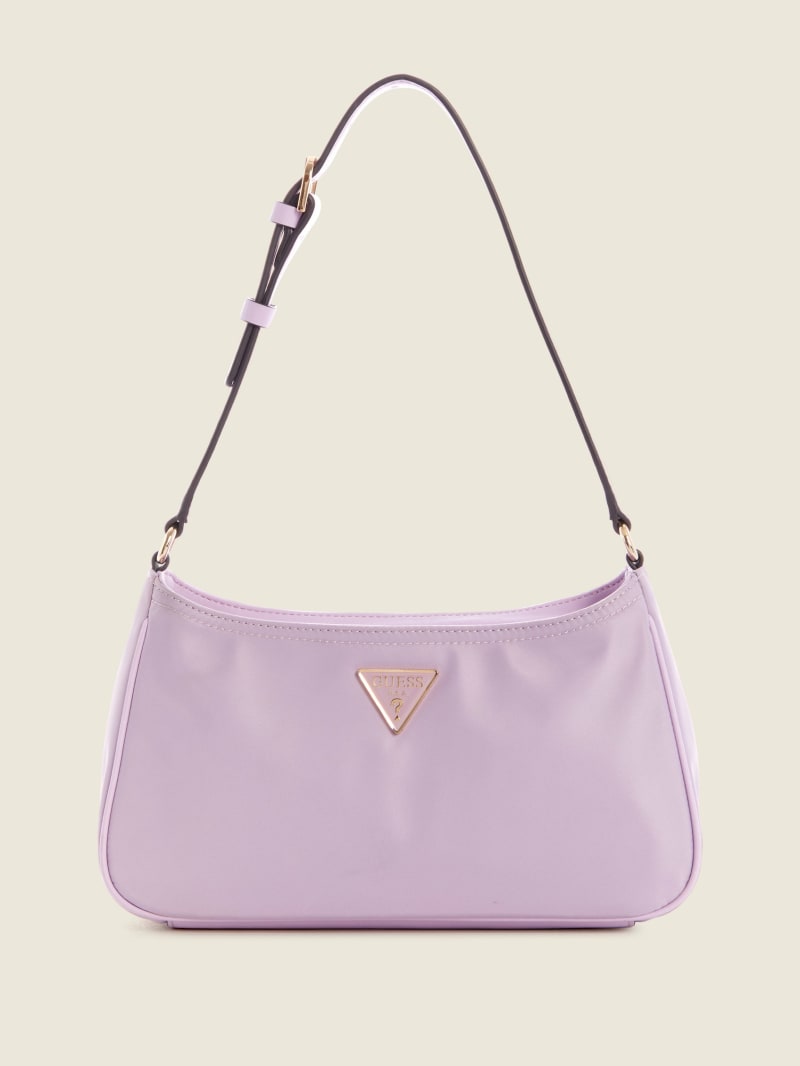 Purple Women's Guess Little Bay Shoulder Bags | 6190428-UL