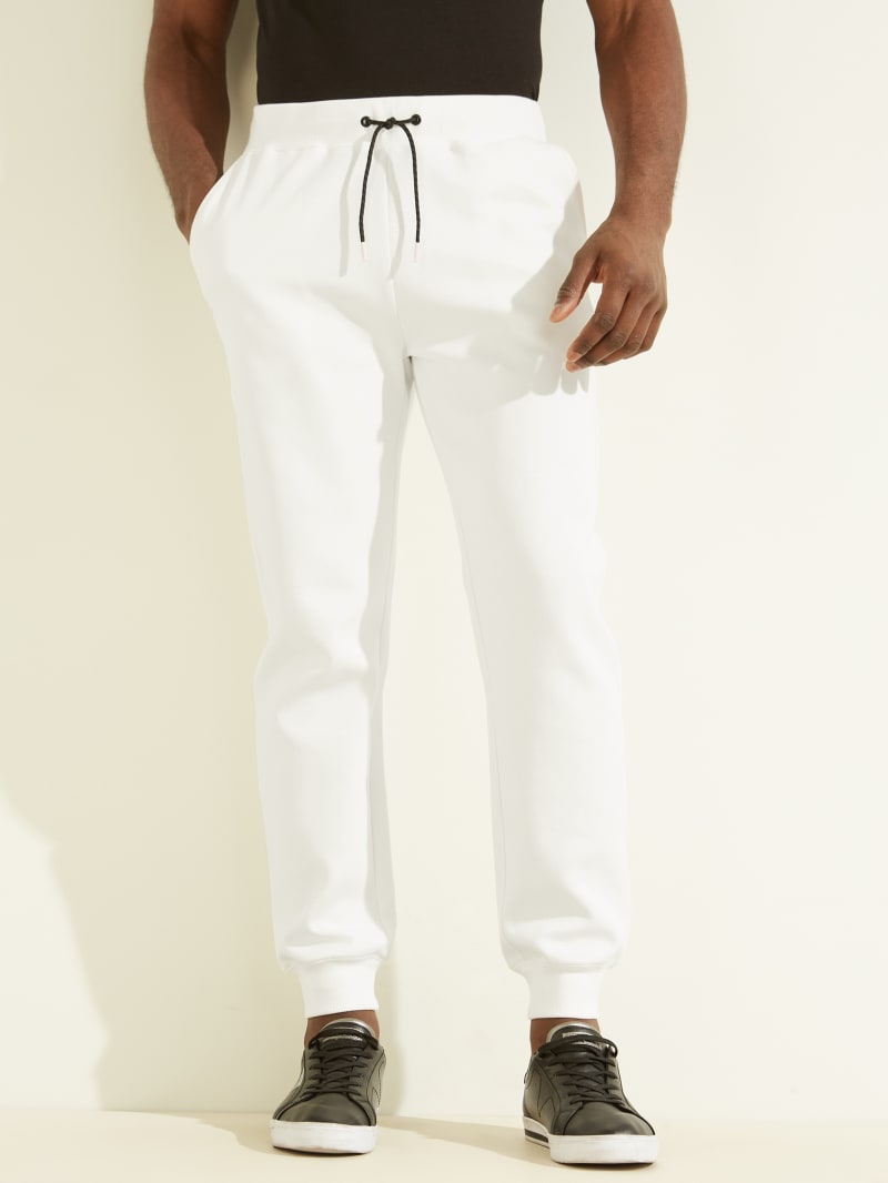 White Men's Guess Eco Zacherys Pants | 3874260-KM