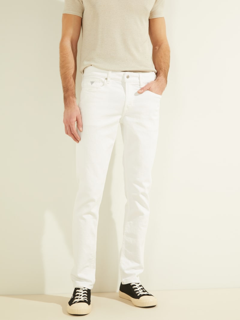 White Men's Guess Slim Tapered Pants | 3562708-YC