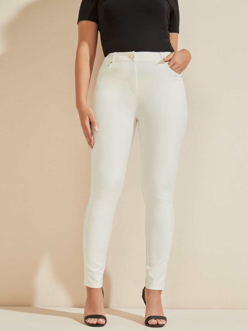 White Women's Guess Hollywood Skinny Pants | 3018496-GA