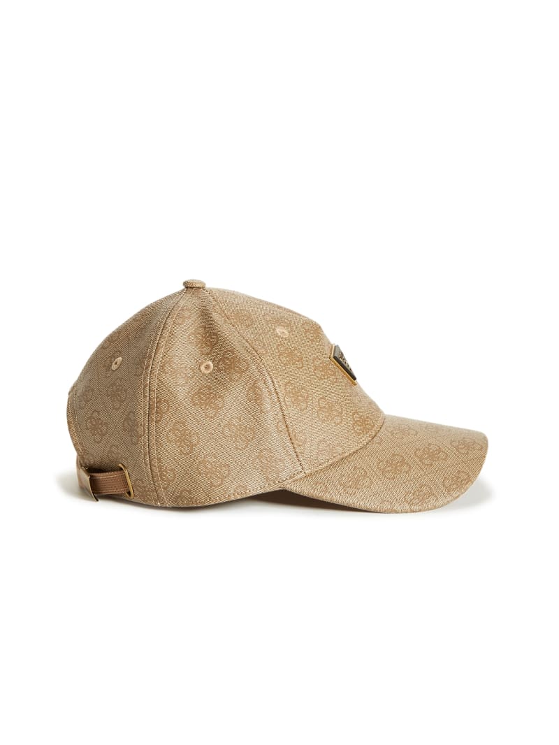 Beige Men's Guess Vezzola Baseball Hats | 6549132-CZ