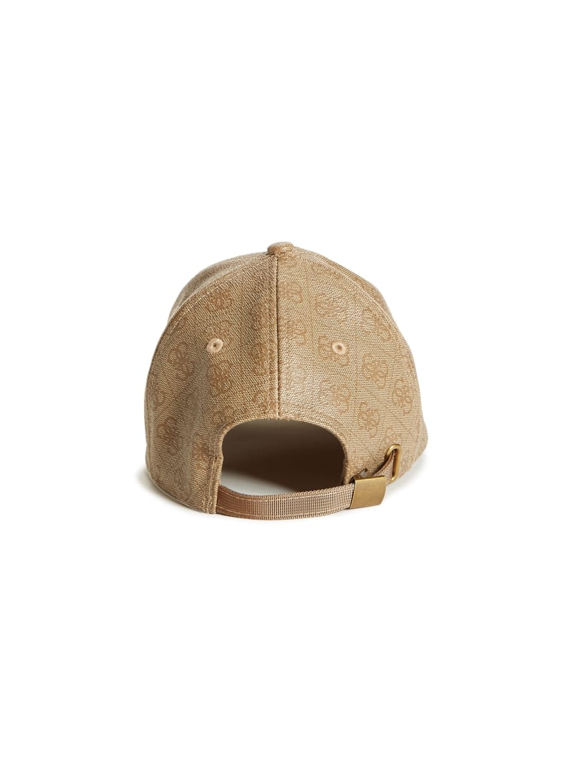 Beige Men's Guess Vezzola Baseball Hats | 6549132-CZ