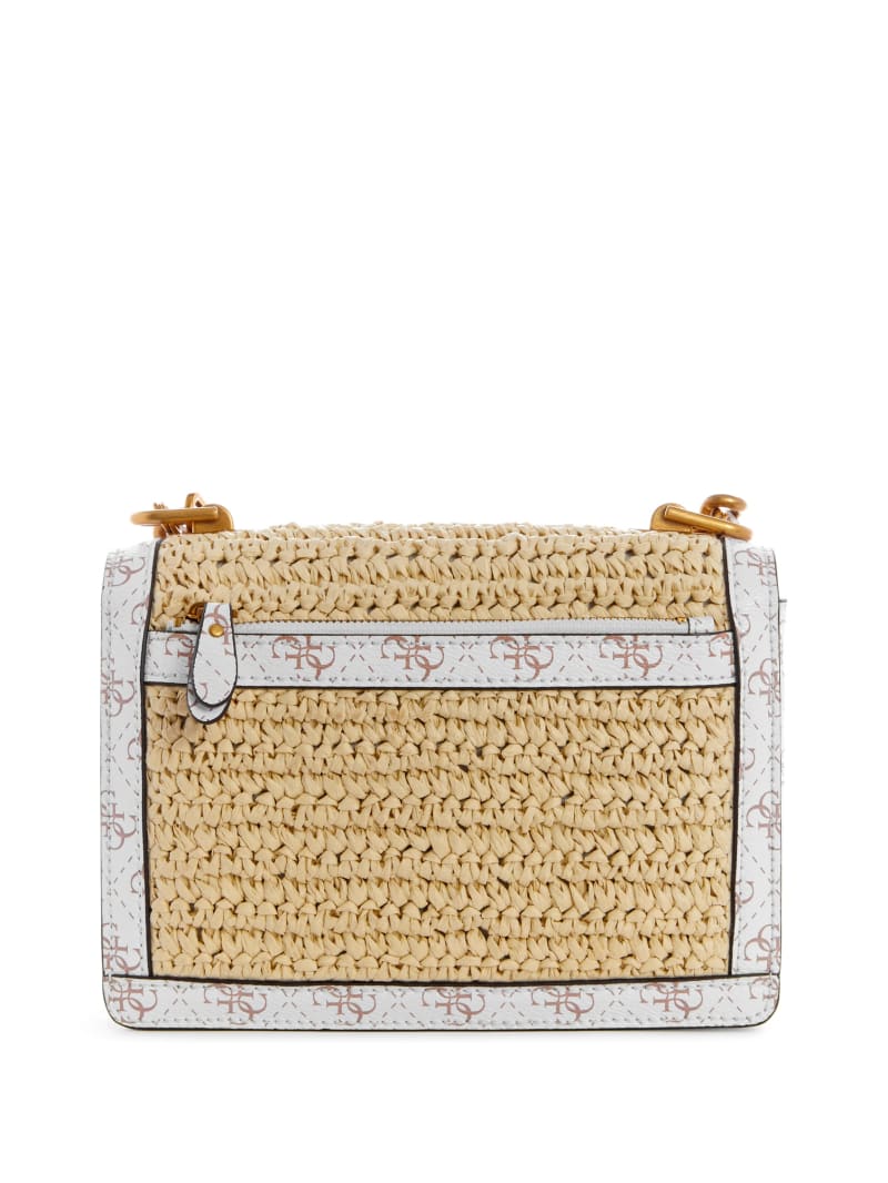 Beige Women's Guess Abey Crossbody Bags | 7692048-CD