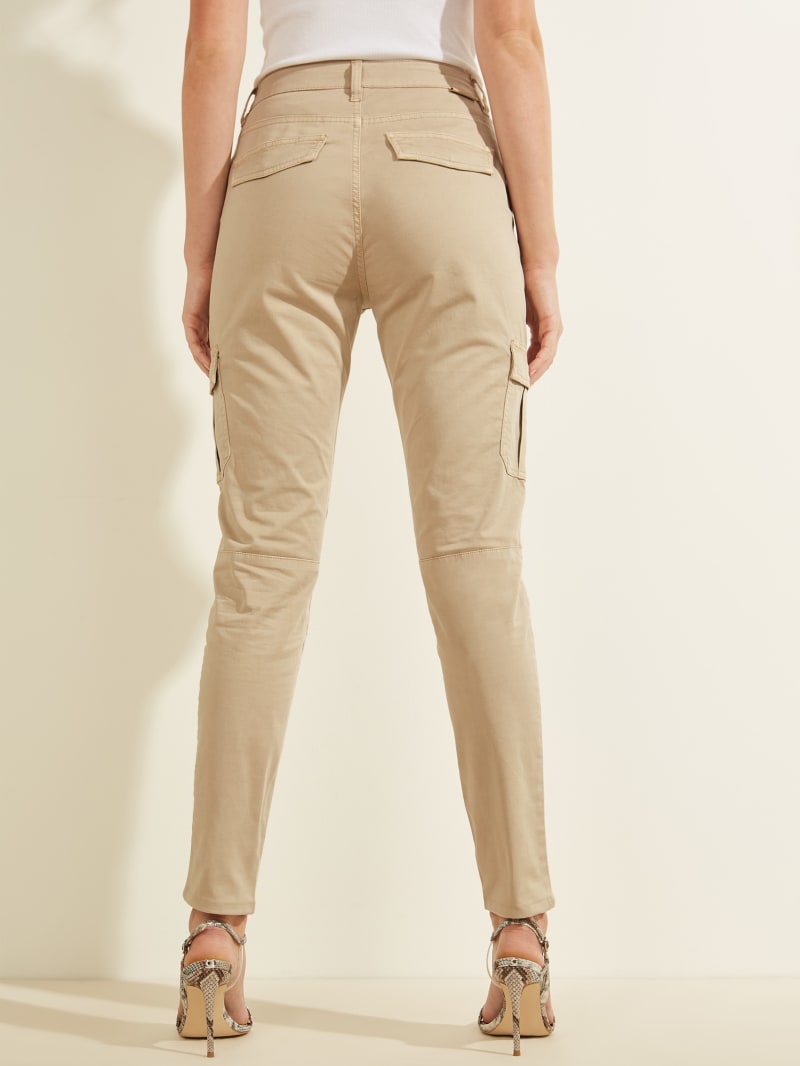 Beige Women's Guess Sexy Cargos Pants | 3021897-GO