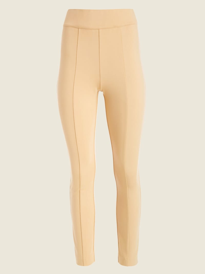 Beige Women's Guess The Contour Legging Pants | 7568149-PG