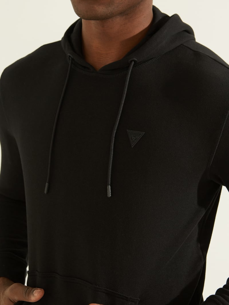 Black Men's Guess Aldwin Hoodie | 8673590-JC