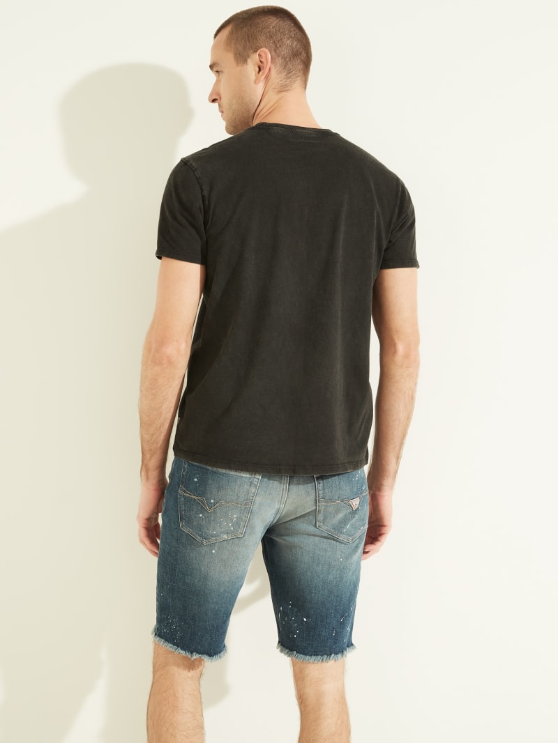 Black Men's Guess All In Tee T Shirts | 0349718-ZO