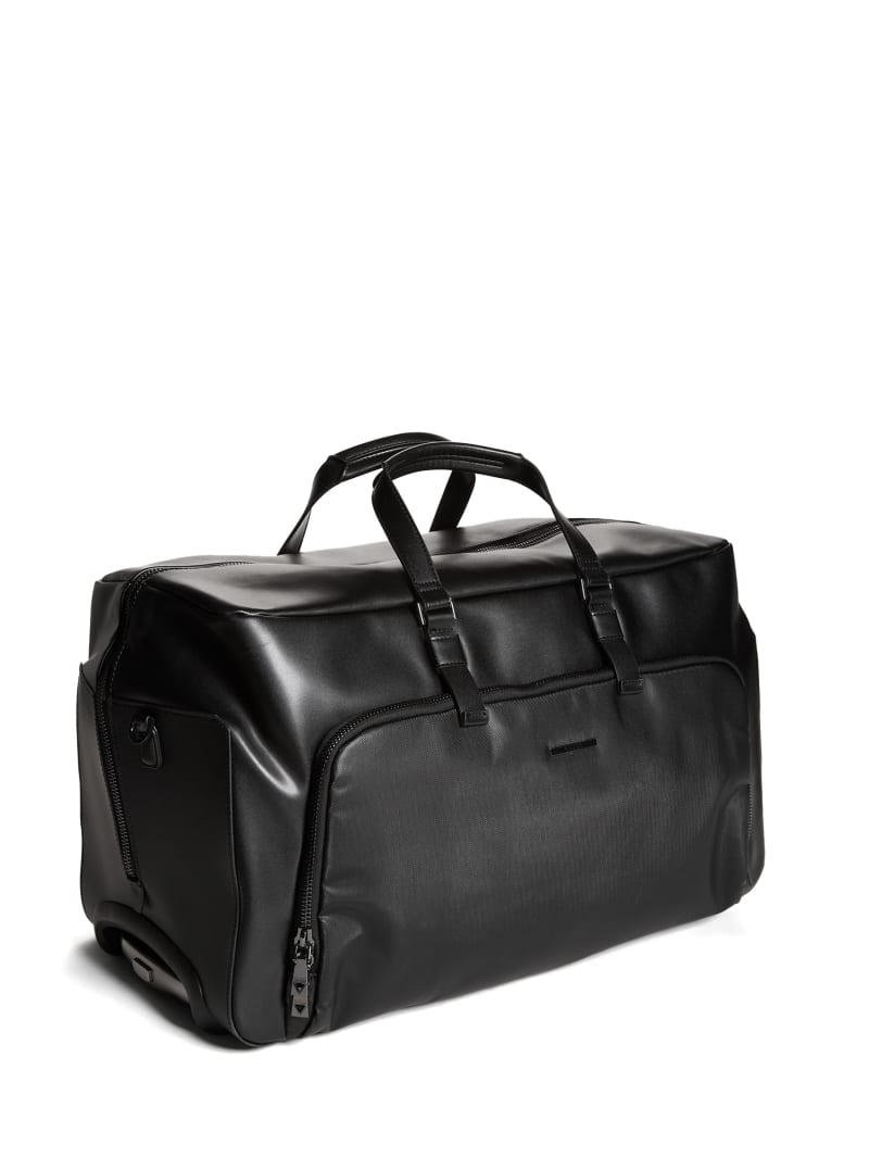 Black Men's Guess Business Weekender Bags | 0914378-GT