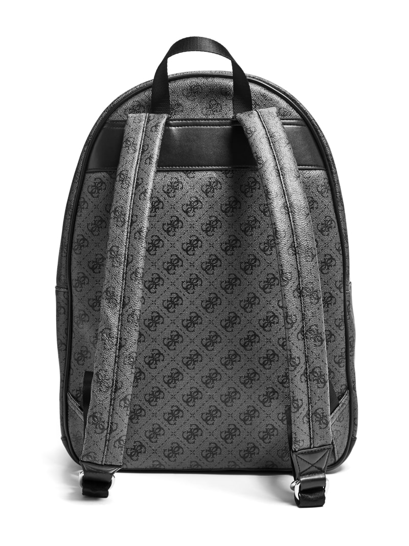 Black Men's Guess Kevin Logo-Print Bags | 9284573-MA