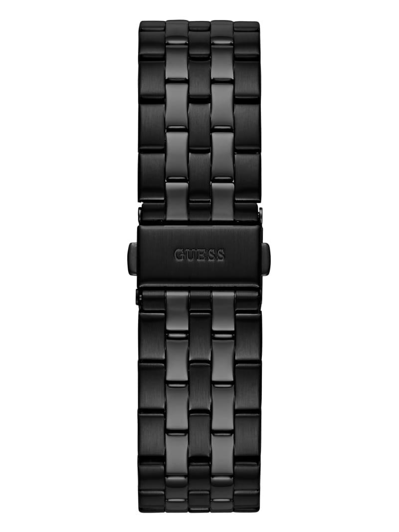 Black Men's Guess Multifunction Watches | 5186497-BK