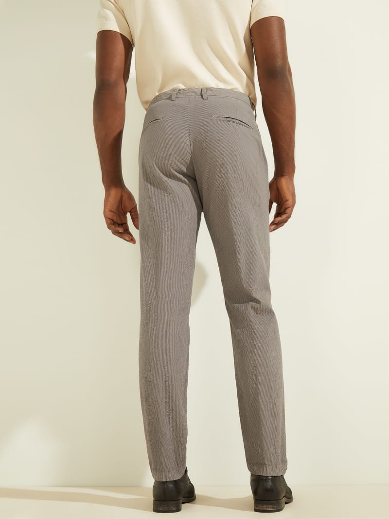 Black Men's Guess New Original Chino Pants | 0968712-EP