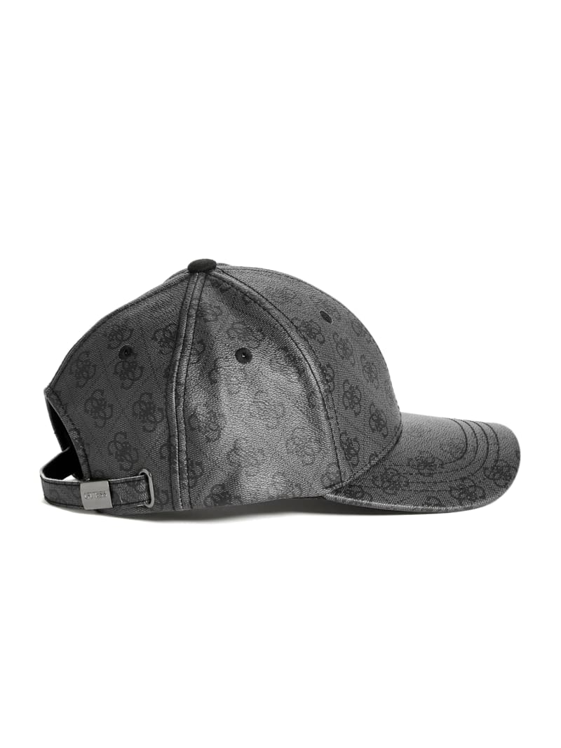 Black Men's Guess Salameda Baseball Hats | 3684102-CU