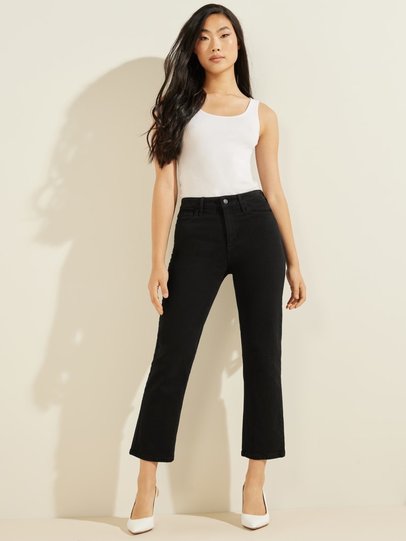 Black Women's Guess 1981 Straight Pants | 5263809-IR