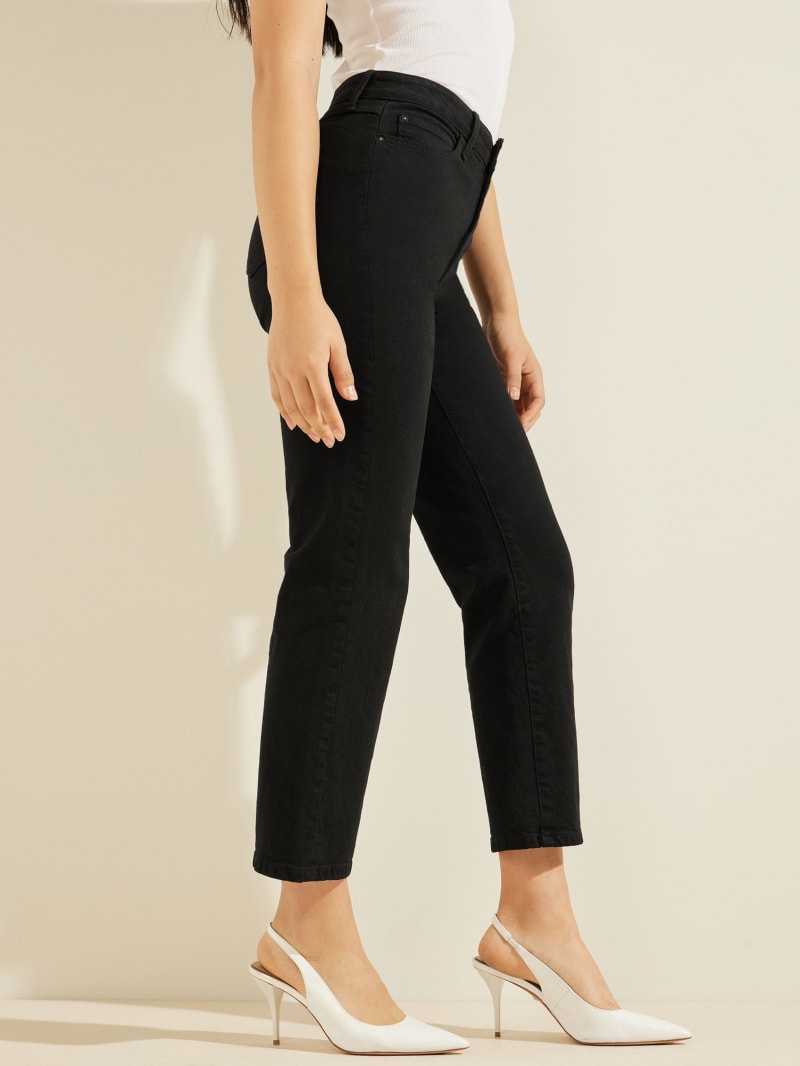 Black Women's Guess 1981 Straight Pants | 5263809-IR