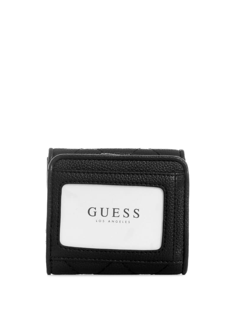 Black Women's Guess Abey Card & Coin Purse Wallets | 6751290-JI