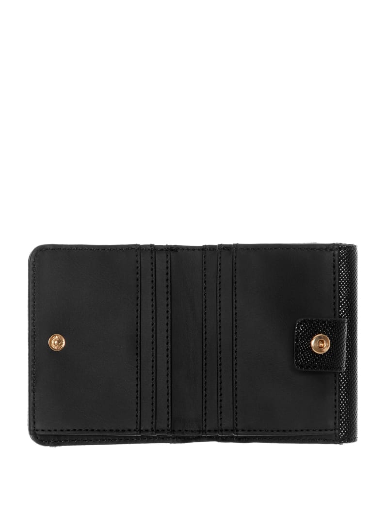 Black Women's Guess Abey Card & Coin Purse Wallets | 6751290-JI