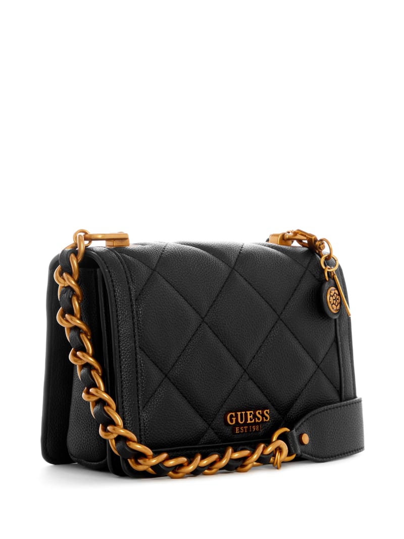 Black Women's Guess Abey Crossbody Bags | 4031697-IS