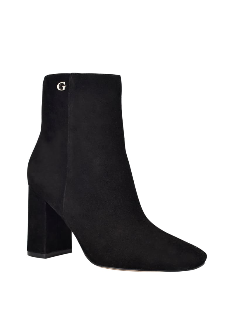 Black Women\'s Guess Adelia Faux-Suede Boots | 7106523-EQ