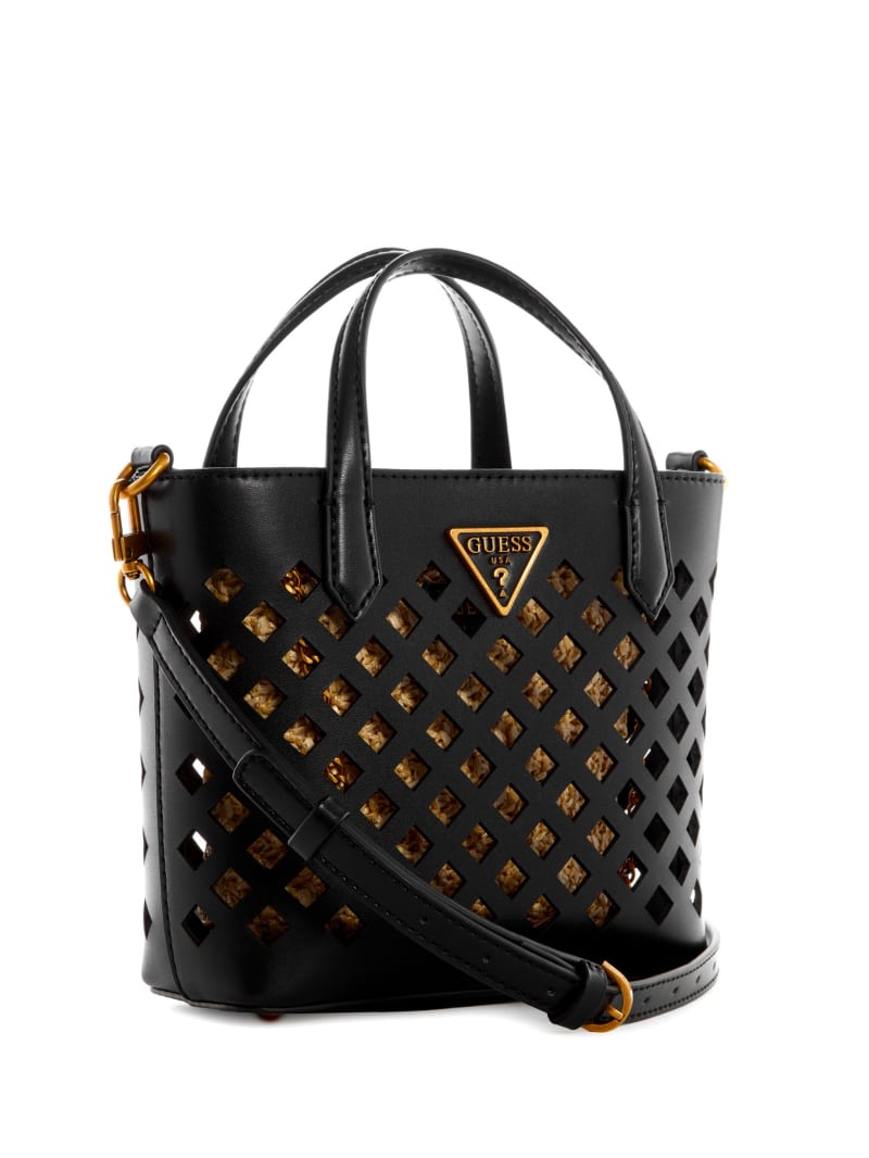 Black Women's Guess Aqua Mini Bag | 0643271-BJ