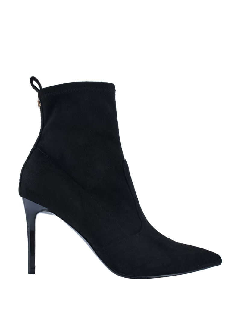 Black Women's Guess Dafina Faux-Suede Sock Boots | 6794582-UL