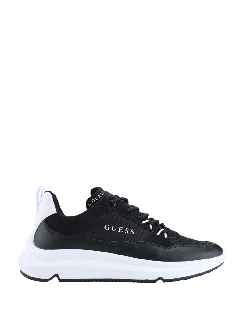 Black Women's Guess Degrom Logo Sneakers | 5890417-AD