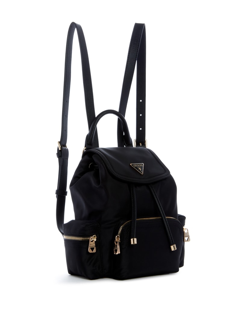 Black Women's Guess Eco Gemma Small Backpacks | 0597432-AI