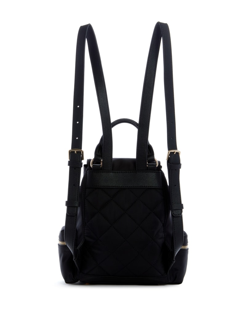 Black Women's Guess Eco Gemma Small Backpacks | 0597432-AI