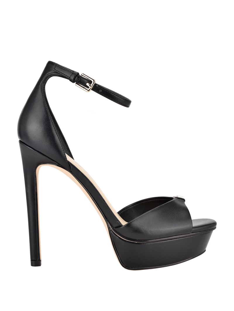 Black Women's Guess Ellsyn Platform Stiletto Heels | 7145329-YE