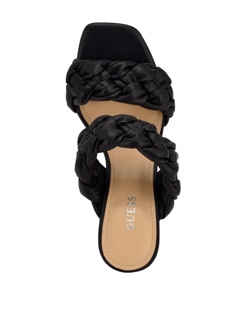 Black Women's Guess Harlieided Heels | 7928610-OA