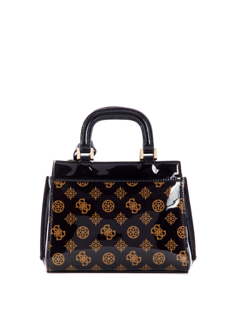 Black Women's Guess Katey Satchel Bags | 1854730-HP