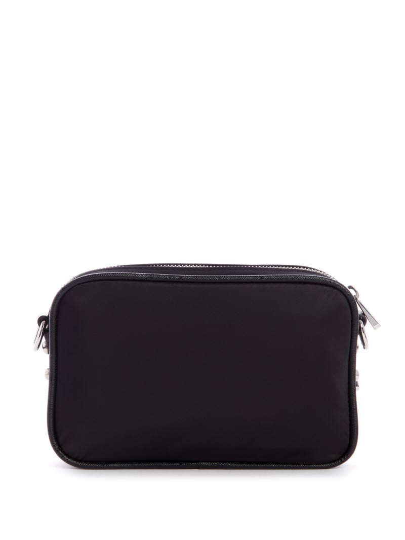 Black Women's Guess Little Bay Camera Crossbody Bags | 0824357-WL