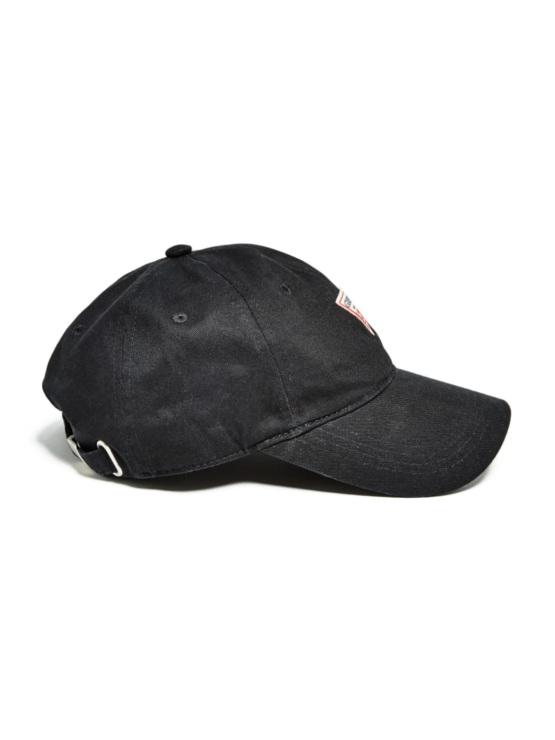 Black Women's Guess Logo Baseball Hats | 8350972-KP