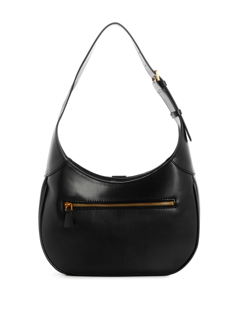 Black Women's Guess Maimie Shoulder Bags | 9312085-EG