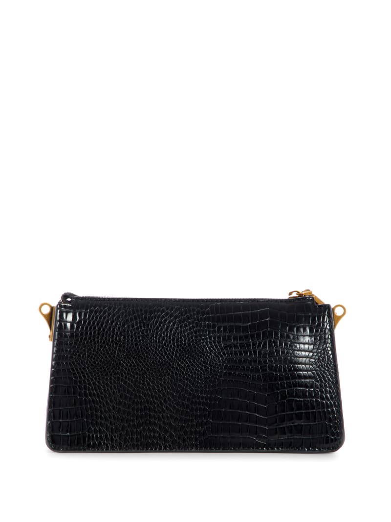 Black Women's Guess Raffie Crossbody Bags | 2538647-MP